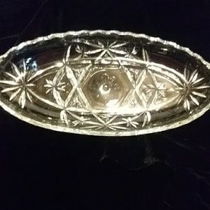 Vintage Glass Candy/Nut/Relish Dish